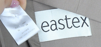 Eastex Beige Women's Suit Jacket Size 12 Regular