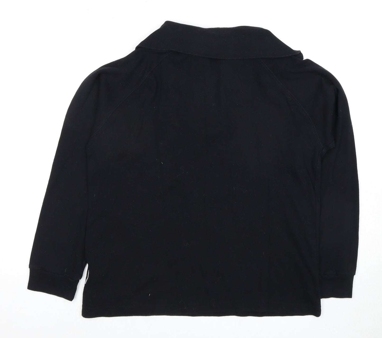 Trespass Black Unisex L Full Zip Sweatshirt