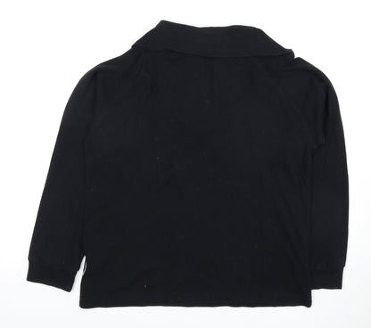 Trespass Black Unisex L Full Zip Sweatshirt