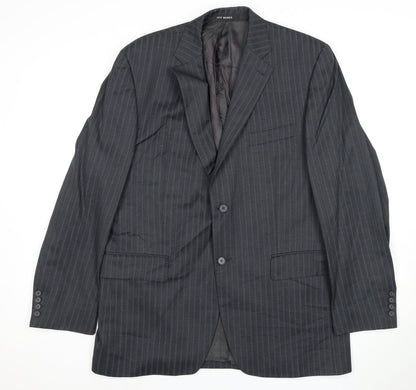 Mens UK Size 42 Jeff Banks Regular Grey Suit Jacket