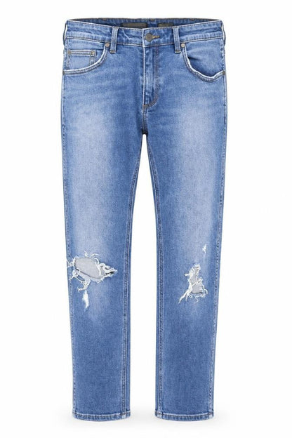 Womens UK Size M Wrangler Regular Fit Straight Blue Jeans