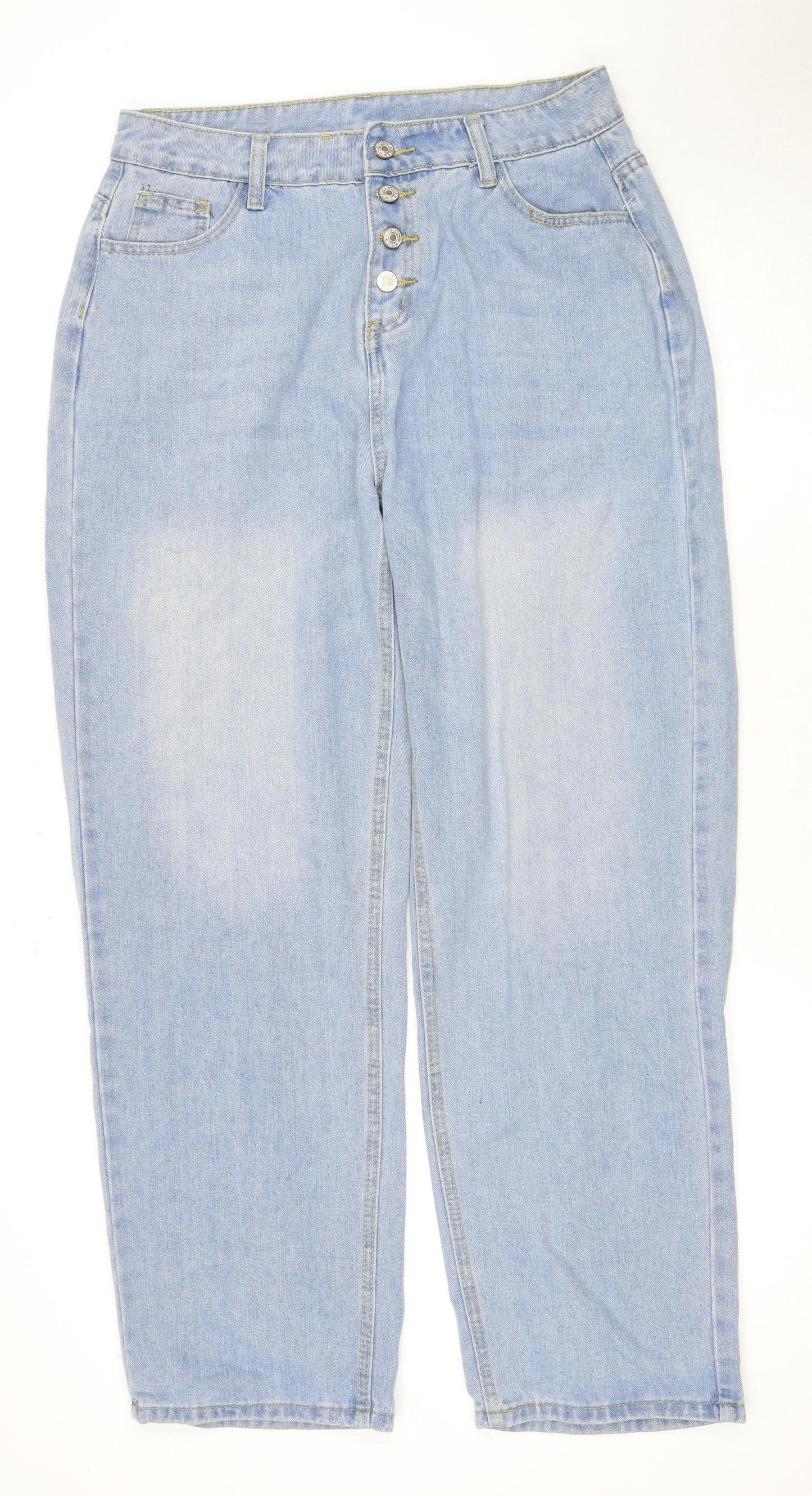 Womens UK Size L Jeans  Straight Blue Jeans