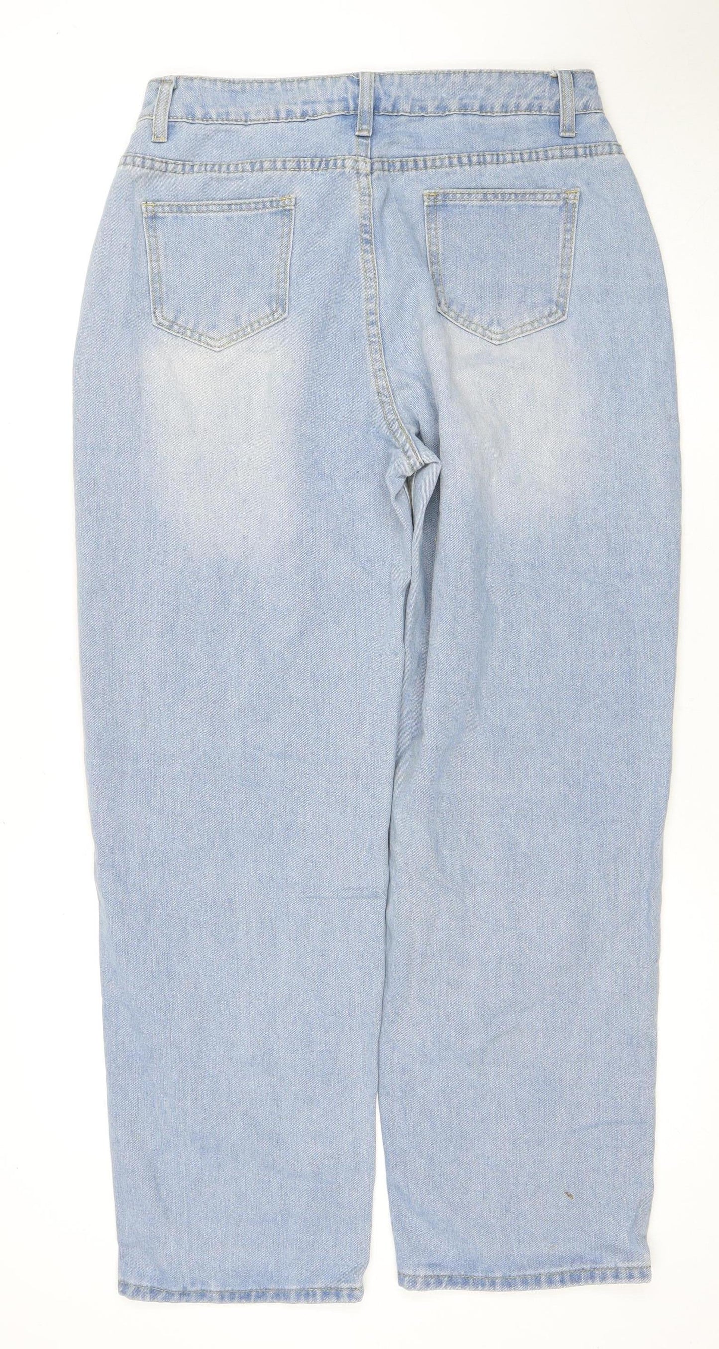 Womens UK Size L Jeans  Straight Blue Jeans