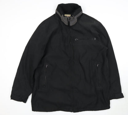 Mens UK Size XL Paul Berman Black Basic Jacket