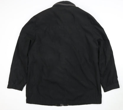 Mens UK Size XL Paul Berman Black Basic Jacket