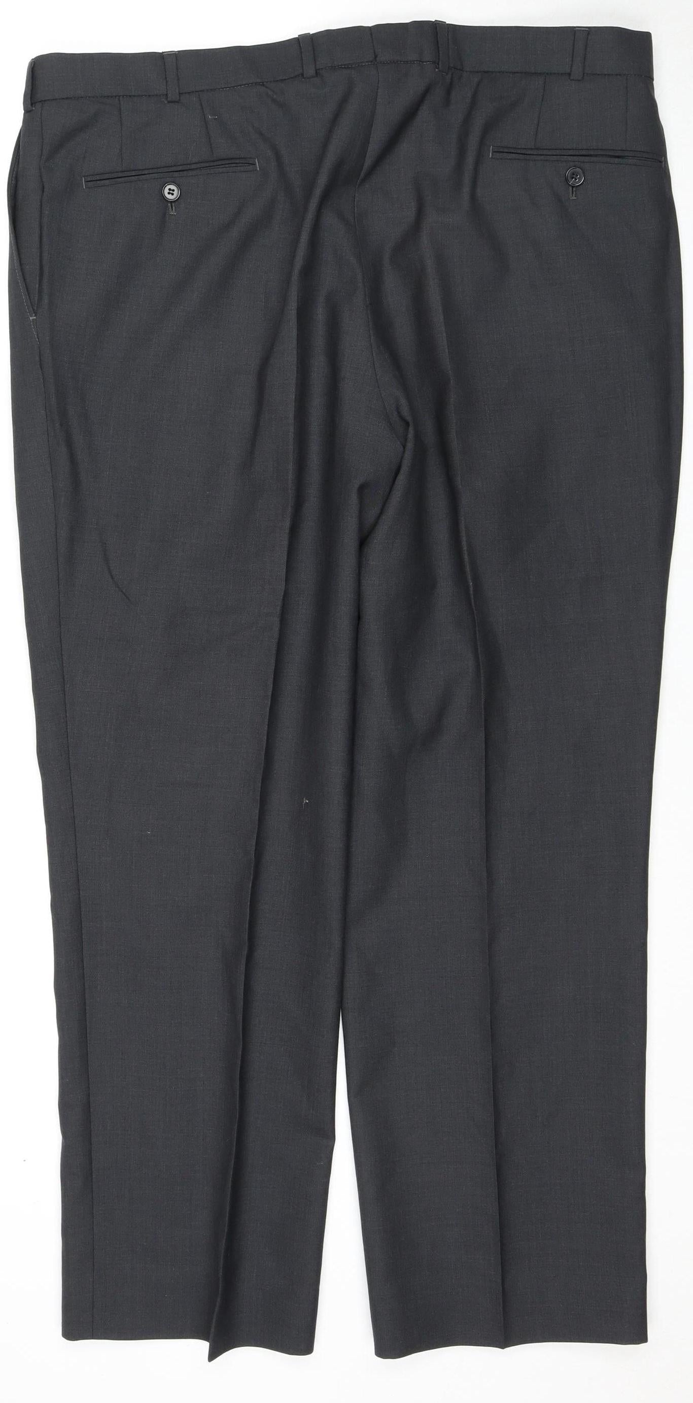 Bäumler Men's Black Dress Pants Size 42 Formal Trousers