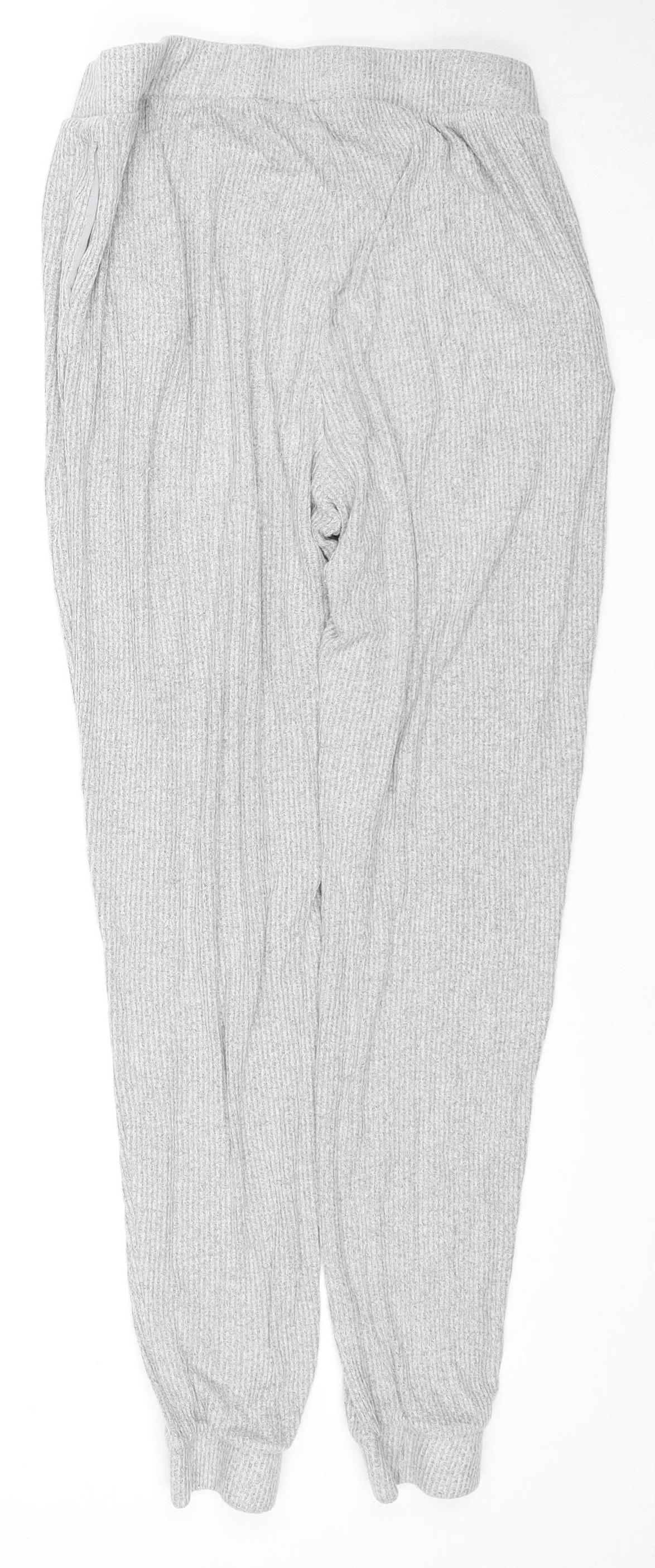 Hunkemöller Women's Grey Joggers - Size L, Casual Knitwear