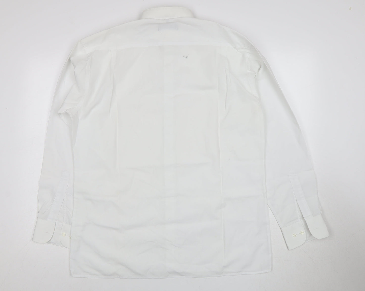 Mens UK Collar Size 15.5 Disley Smart White  Dress Shirt