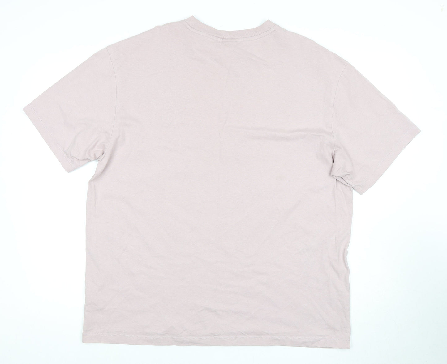 Mens UK Size L Bershka Beige  T-Shirt