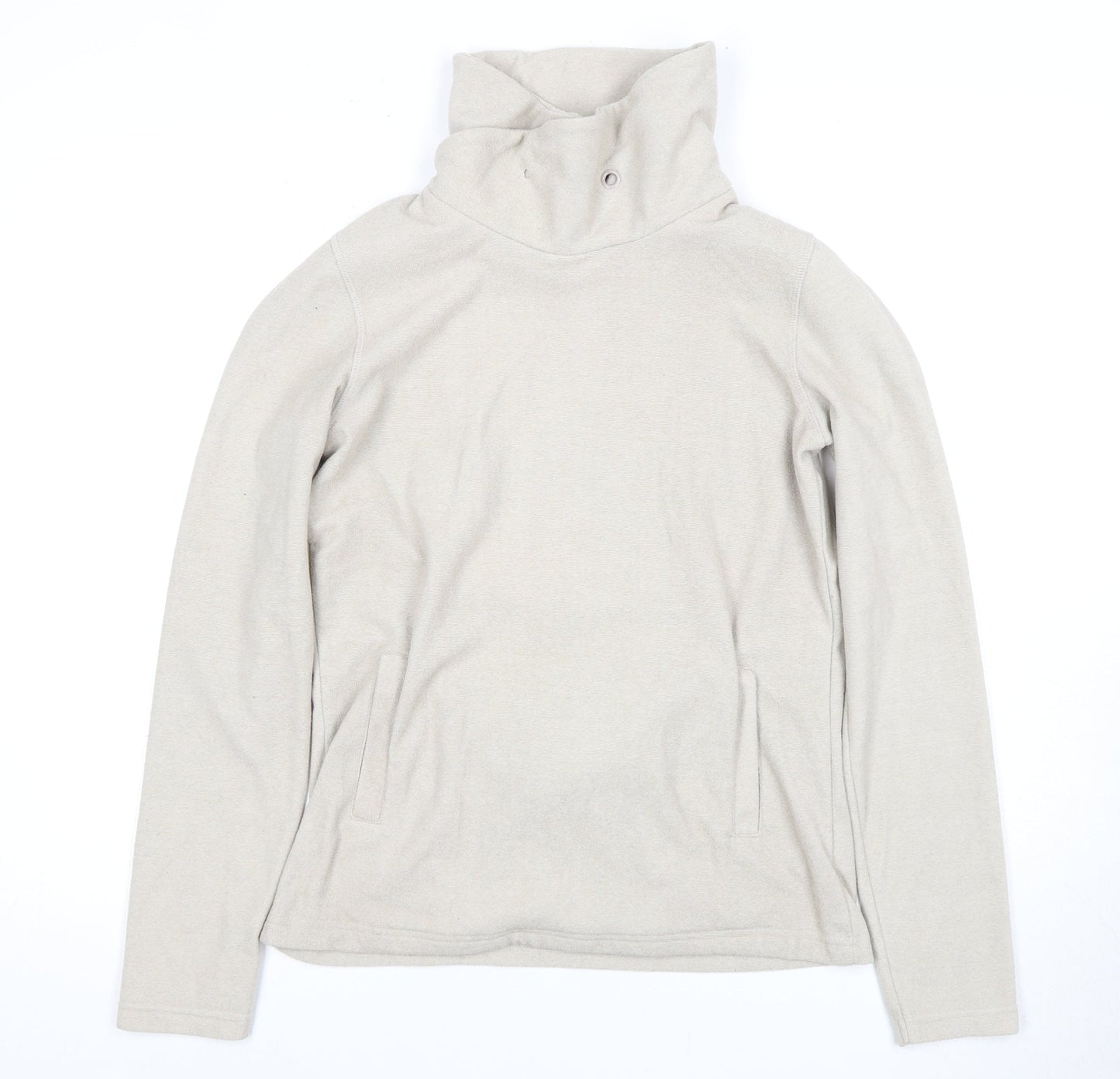Womens UK Size 10 Mountain Warehouse Beige Pullover Sweatshirt