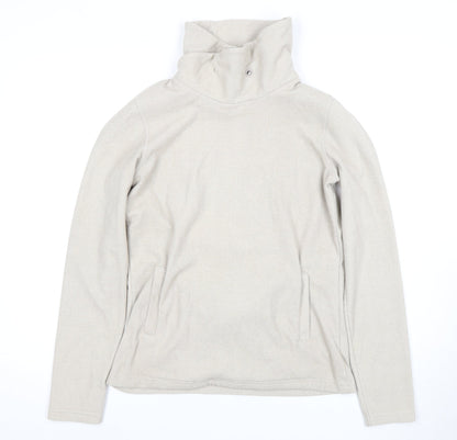Womens UK Size 10 Mountain Warehouse Beige Pullover Sweatshirt