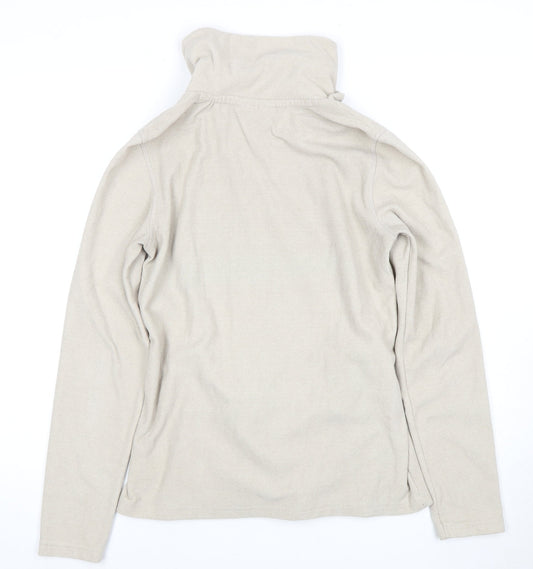 Womens UK Size 10 Mountain Warehouse Beige Pullover Sweatshirt