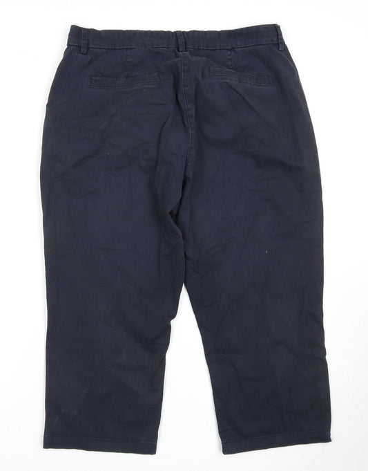 Maine Women's Black Chino Trousers Size 12 - Casual Wear