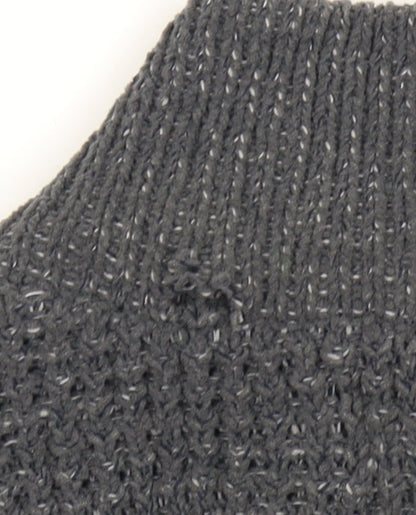 Next Men's Grey Full Zip Jumper, Size L, High Neck, Casual