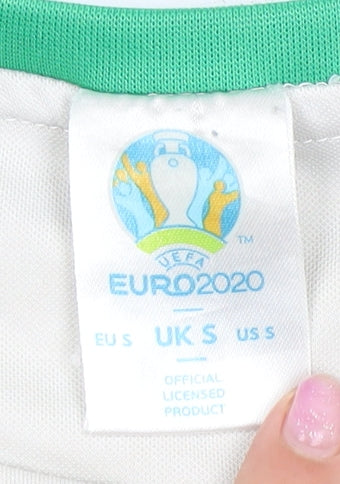 Euro 2020 Men's Beige Jersey - Size S, Football Style