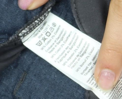 Jachs Men's Black Chino Trousers, Size 32 Regular