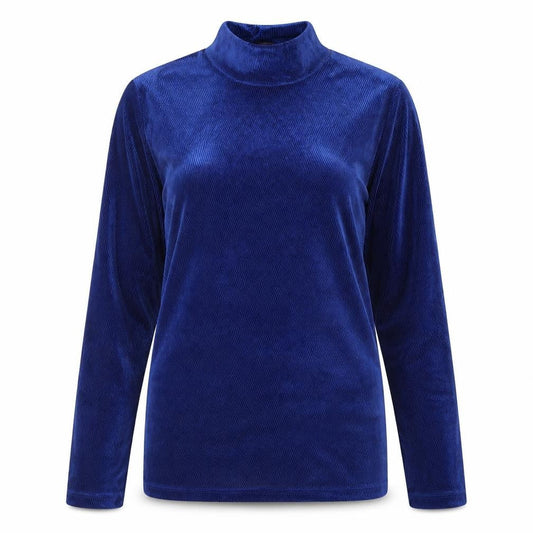 Womens UK Size 8 Marks and Spencer Blue Basic T-Shirt