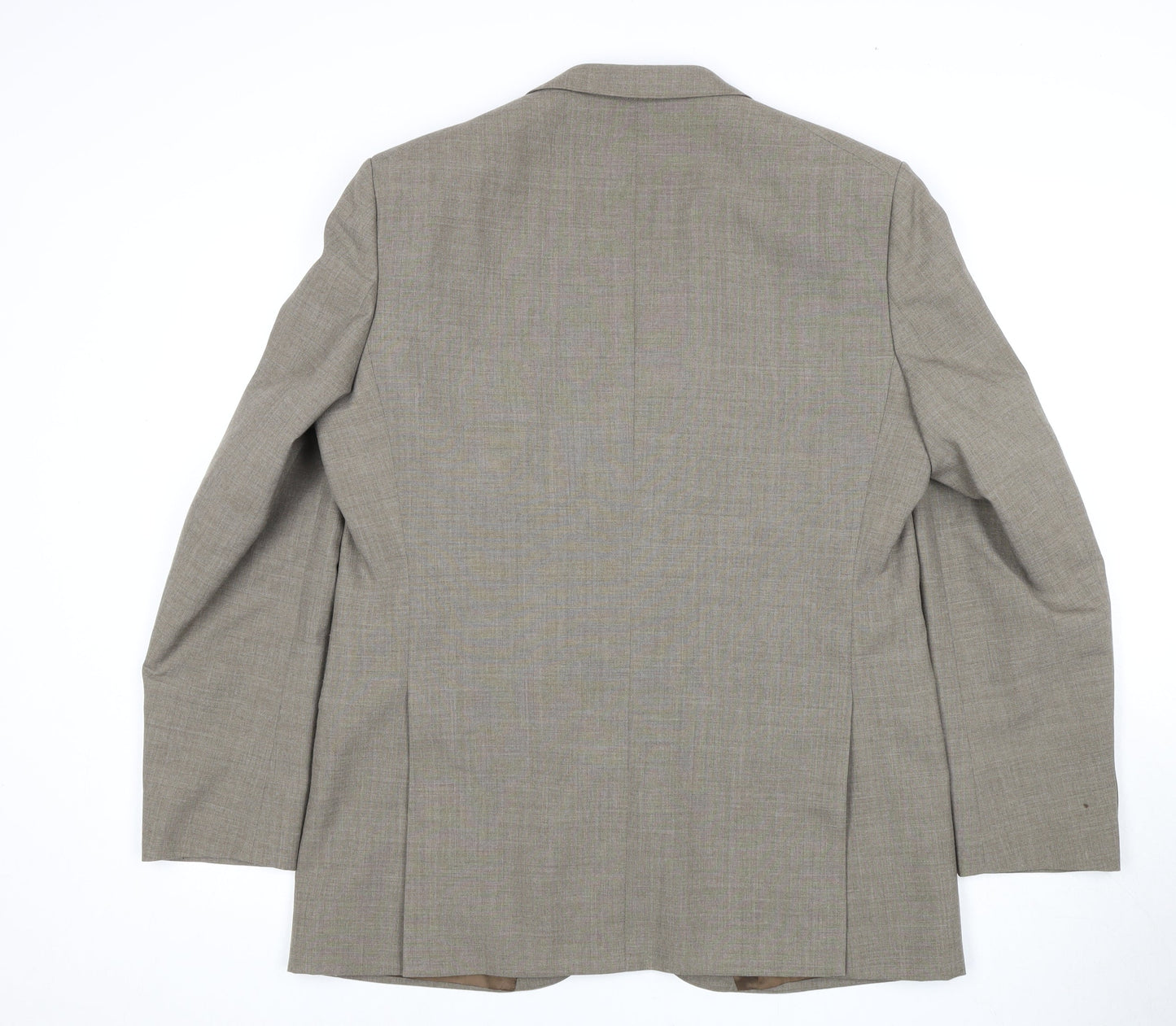Creation Luis Fable Men's Beige Blazer, Size 42R, Single-Breasted