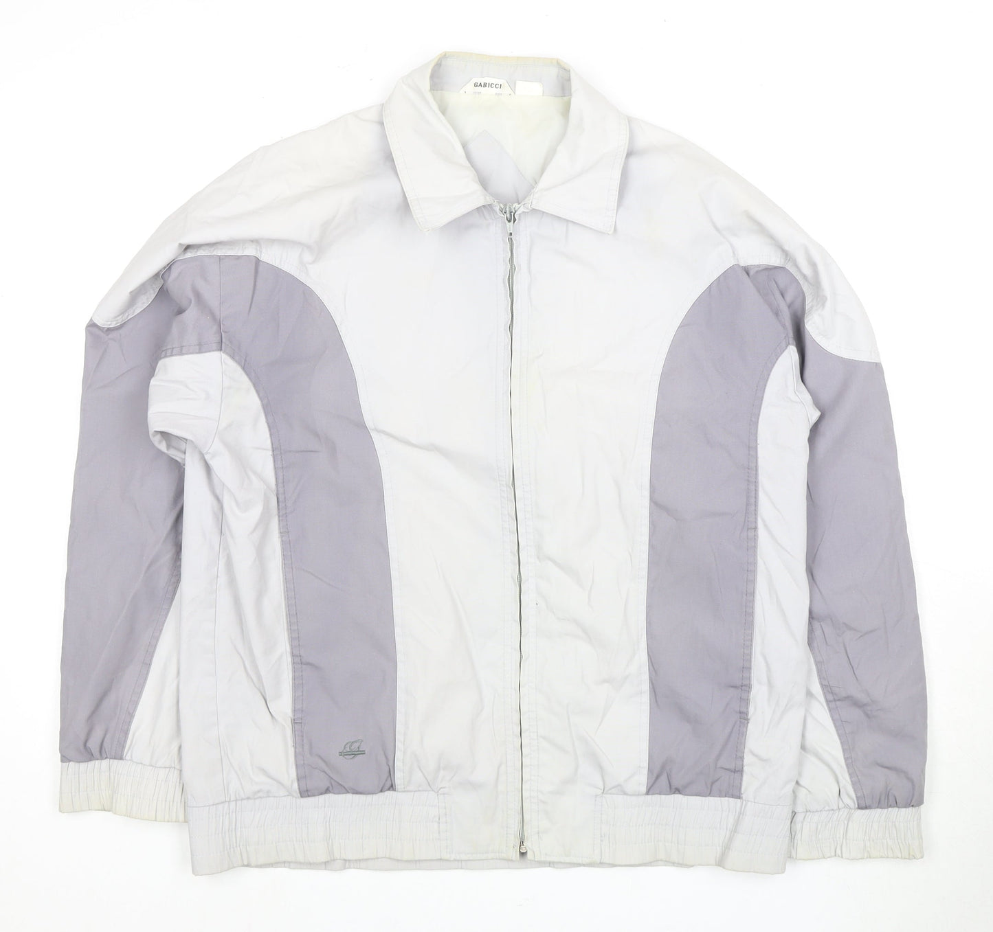 Mens UK Size S Gabicci Grey Basic Jacket
