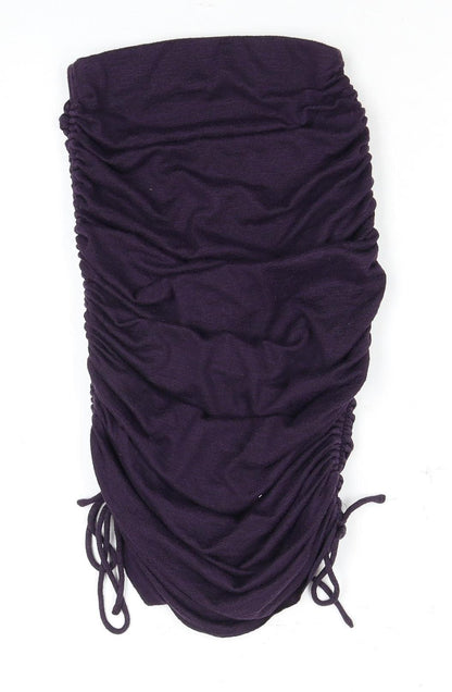 Free Women's Purple Skirt Size 2XS Stylish Stretch