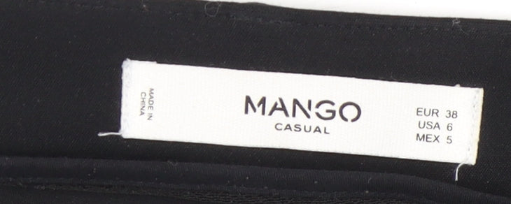 Mango Women's Black Skinny Trousers Size 10