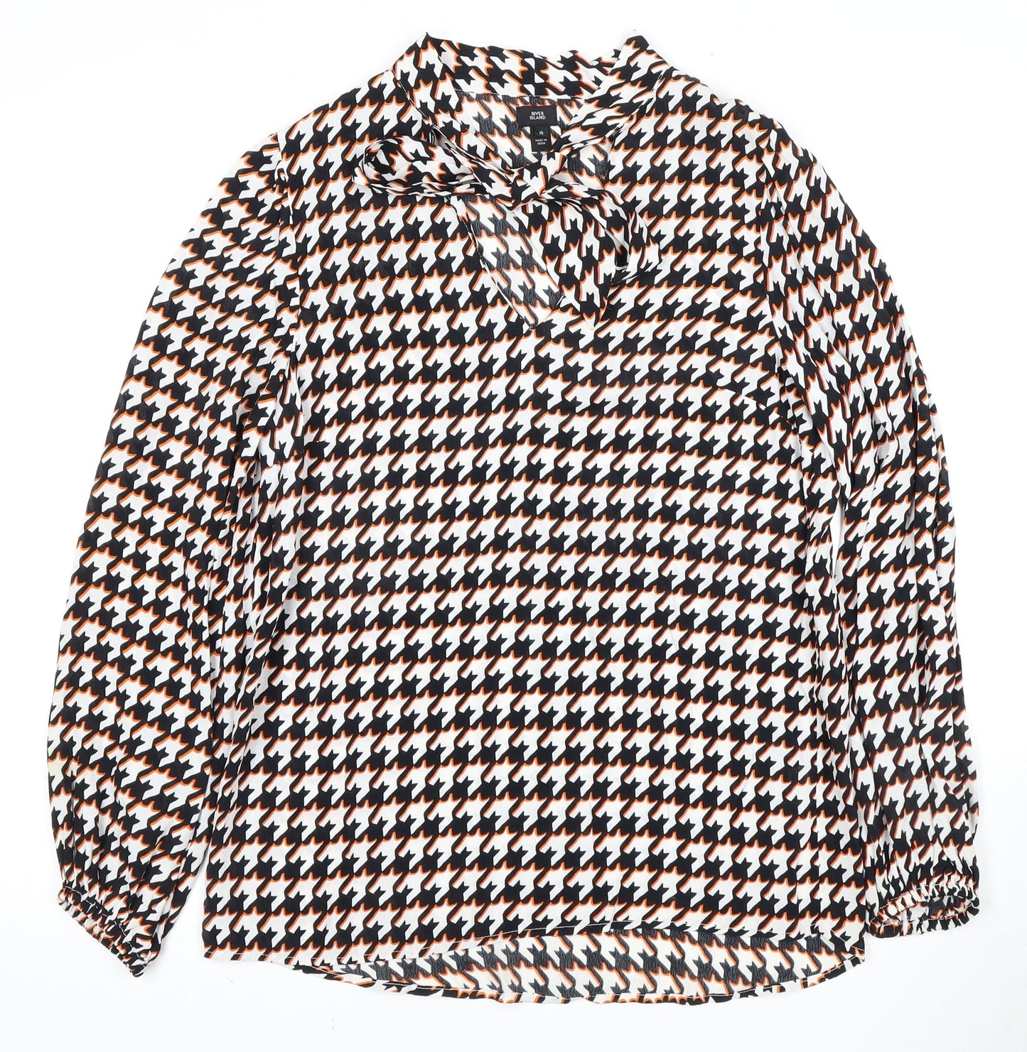 Womens UK Size 10 River Island Multicoloured  Blouse