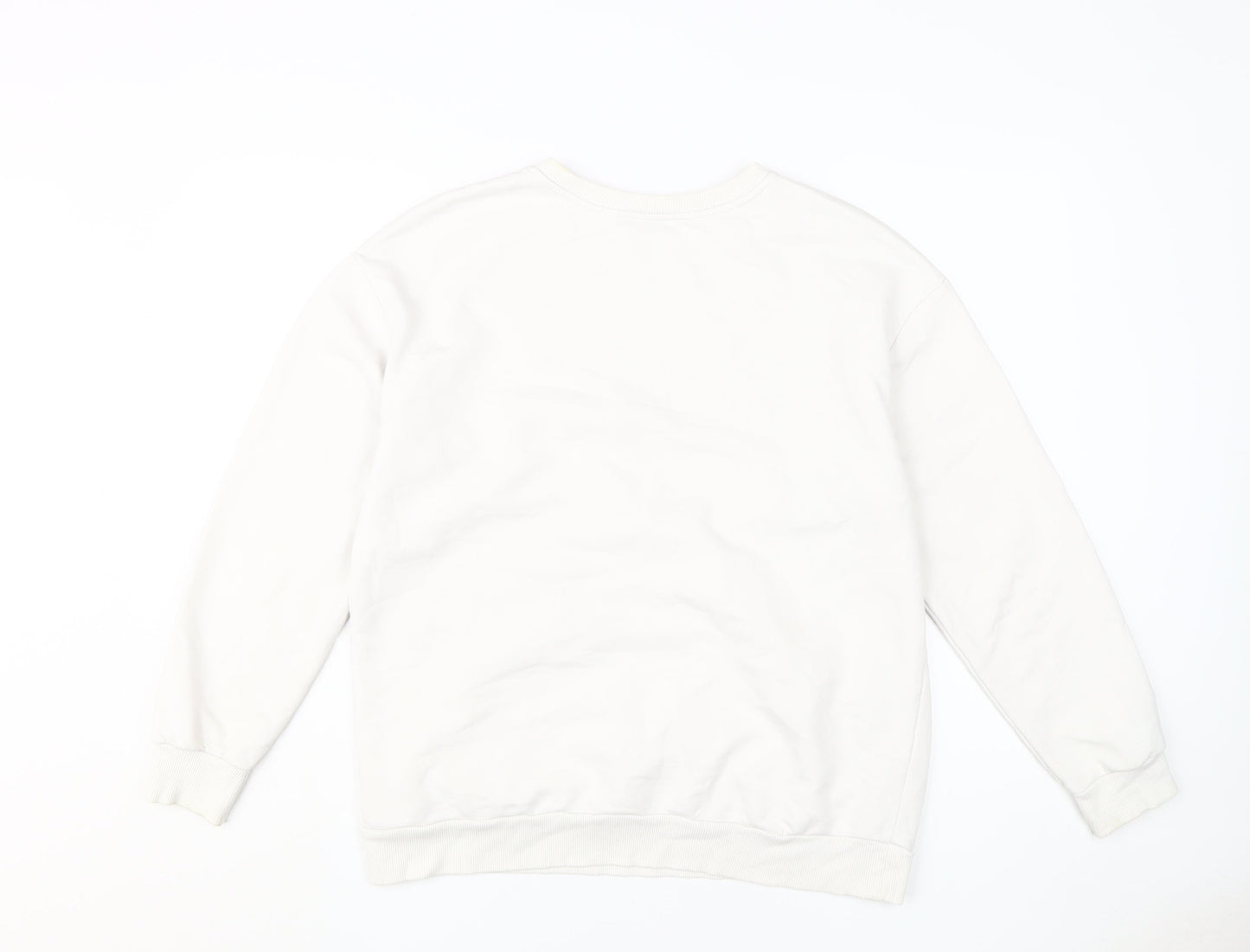 Womens UK Size M Disney White Pullover Sweatshirt