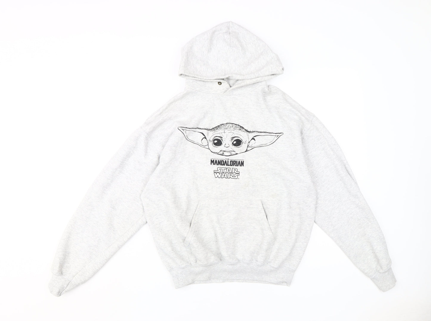 Primark Boys Grey Star Wars Pullover Hoodie M