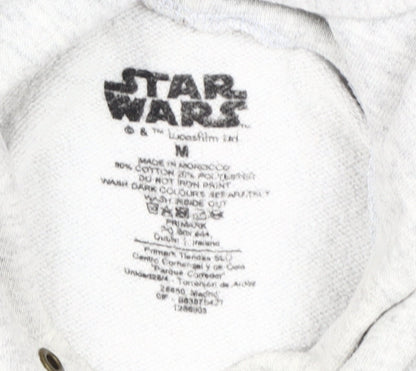 Primark Boys Grey Star Wars Pullover Hoodie M