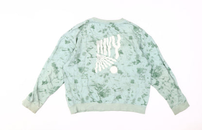 John Lewis Girls Green Pullover Sweatshirt, Size 12 Years