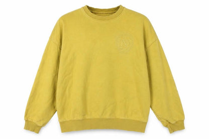 Mens UK Size M Topman Gold Pullover Sweatshirt