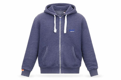 Mens UK Size M Superdry Blue Full Zip Hoodie