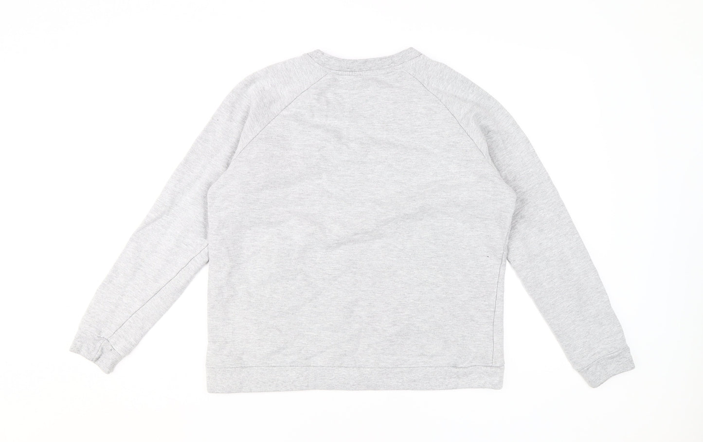 Dickins & Jones Women's Grey Floral Pullover Sweatshirt M