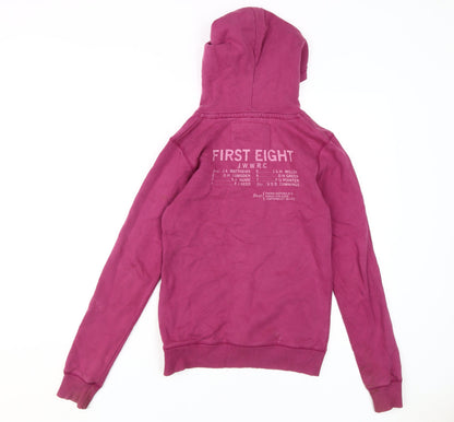 Womens UK Size 8 Jack Wills Pink Pullover Hoodie