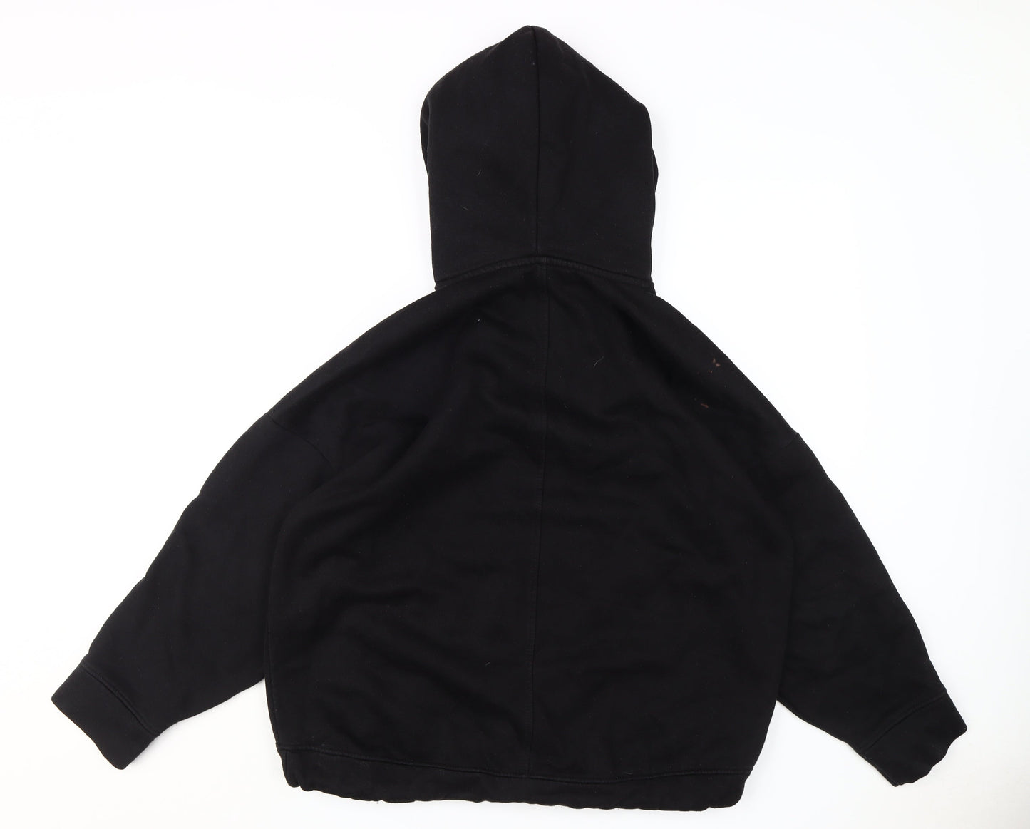 Zara Women's Black Pullover Hoodie M