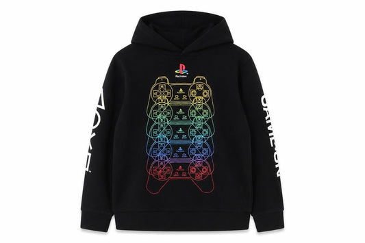 PlayStation Boys Black Pullover Hoodie, 8 Years, Fun Gaming Style