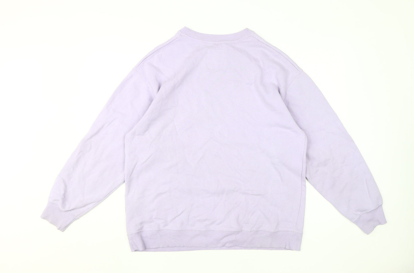 Mens UK Size S Hollister Purple Pullover Sweatshirt