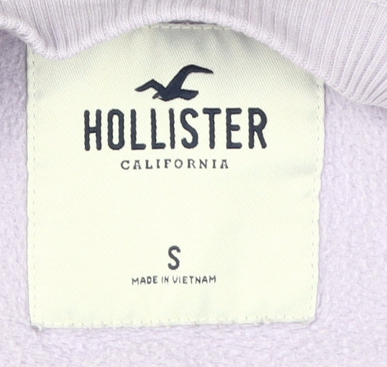 Mens UK Size S Hollister Purple Pullover Sweatshirt