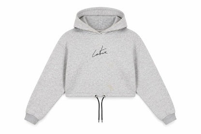 The Couture Club Women's Grey Pullover Hoodie M