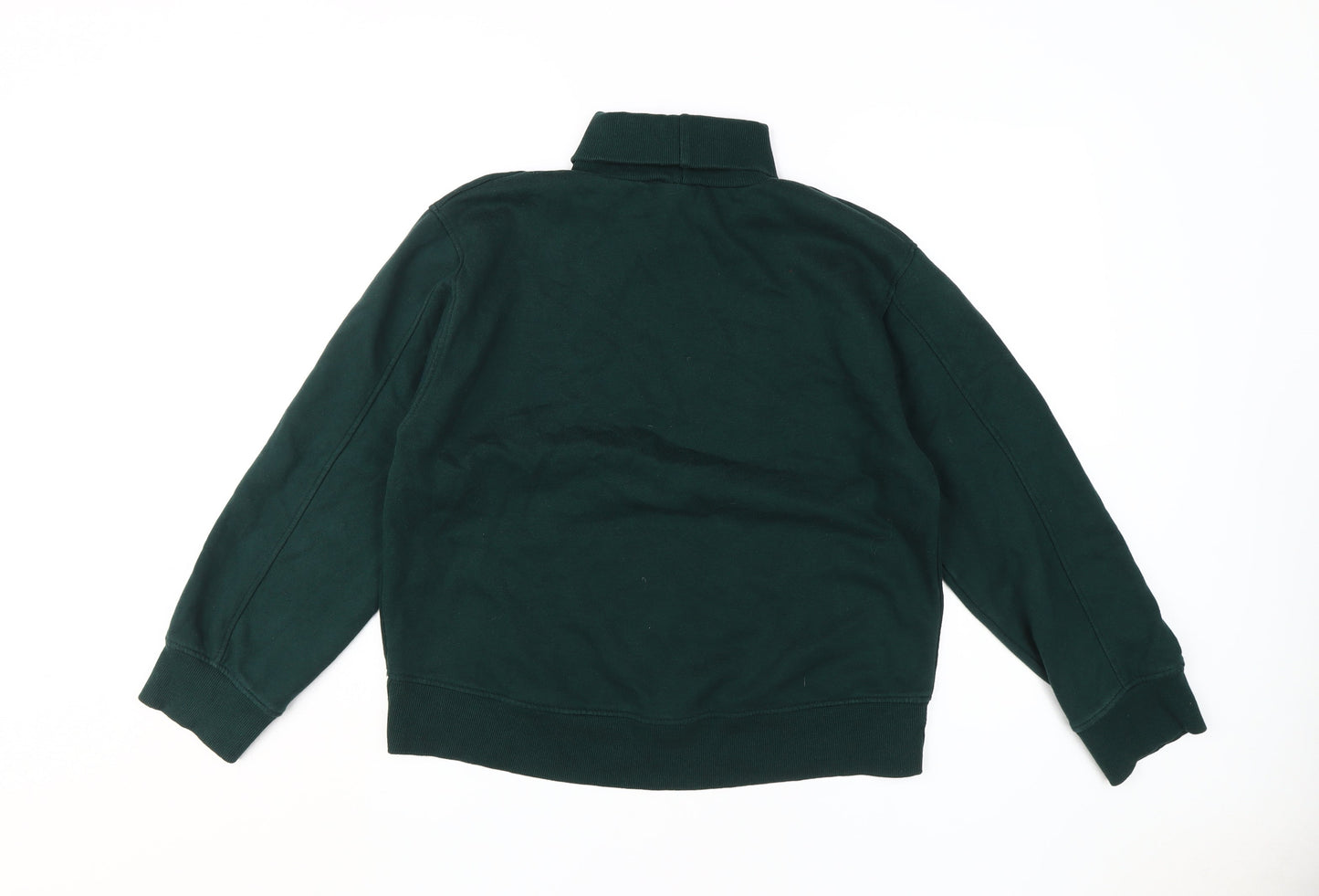 Zara Unisex Green Pullover Sweatshirt L