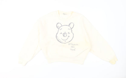 Womens UK Size S Disney Ivory Pullover Sweatshirt
