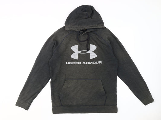 Under Armour Men's Black Pullover Hoodie, M