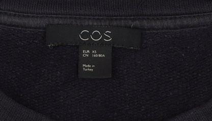 COS Women's Black Pullover Sweatshirt XS