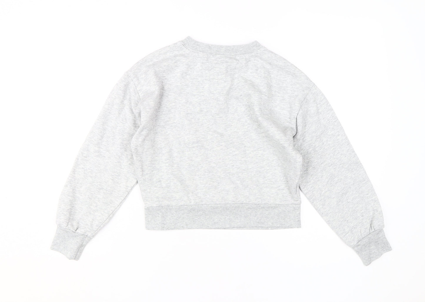 GAP Kids Grey Rainbow Sweatshirt, Girls L, Pullover Style
