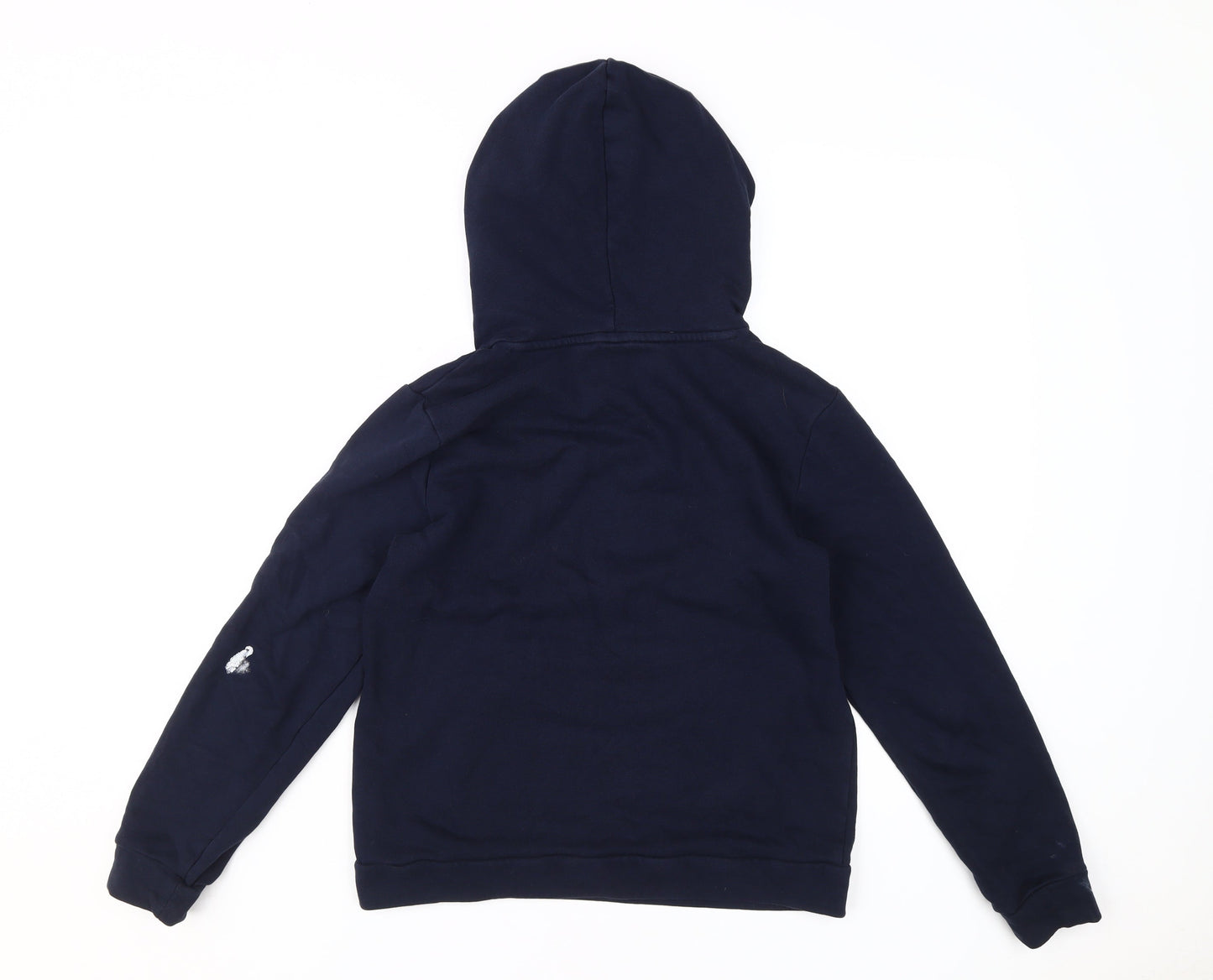 Adidas Boys Blue Pullover Hoodie 11-12 Years with Logo