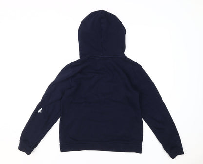 Adidas Boys Blue Pullover Hoodie 11-12 Years with Logo