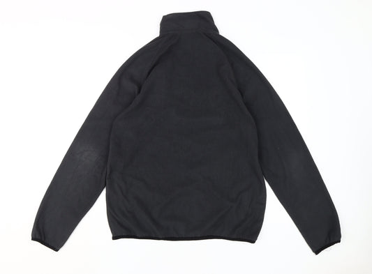 Mens UK Size M Craghoppers Black 1/4 Zip Sweatshirt
