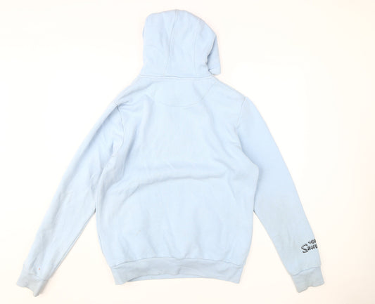 The Simpsons Men's Blue M Pullover Hoodie - Cartoon Style