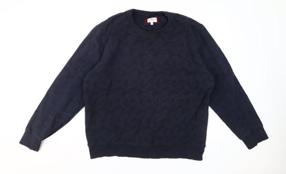Mens UK Size XL NEXT Blue Pullover Sweatshirt