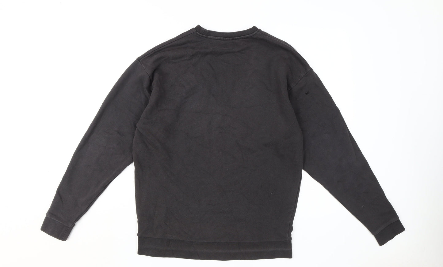 Unisex Adults UK Size XS ASOS Black Pullover Sweatshirt